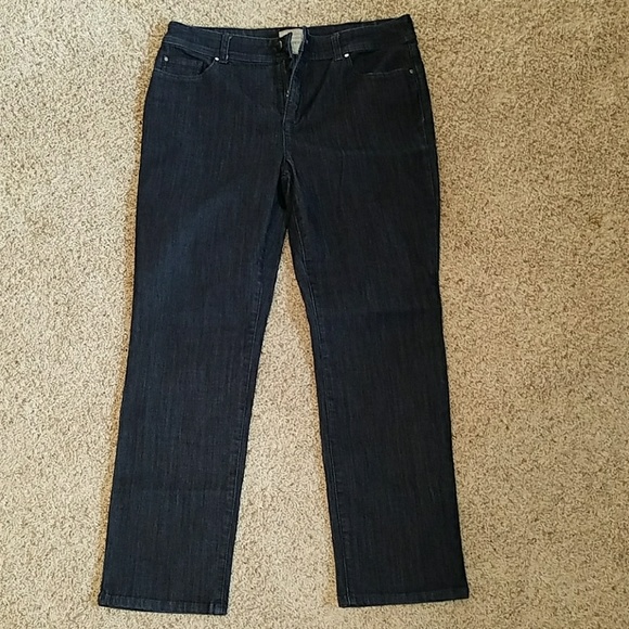 fabulously slimming jeans by chico's